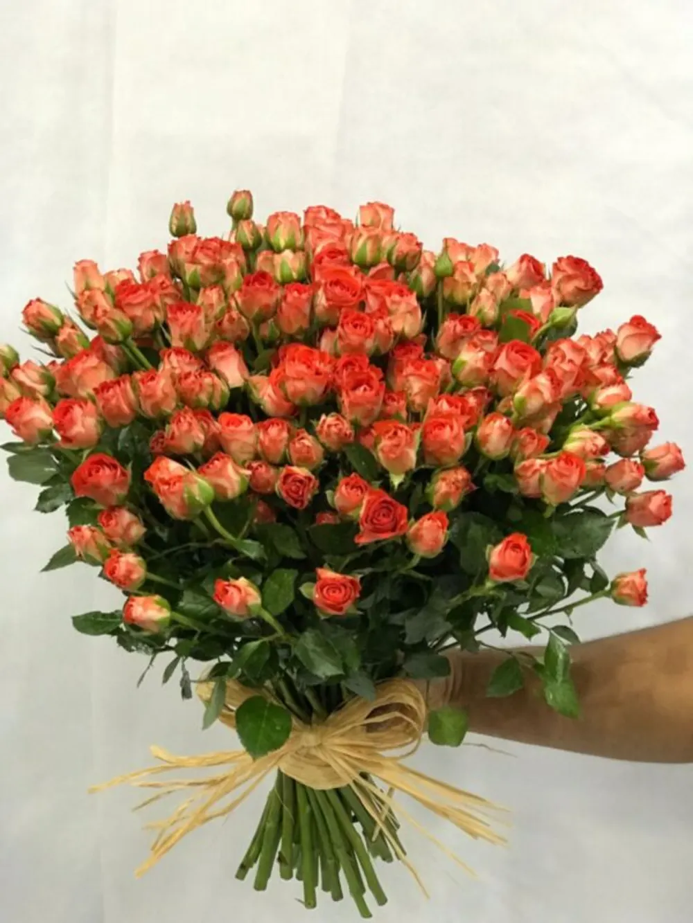 Orange flower bouquet