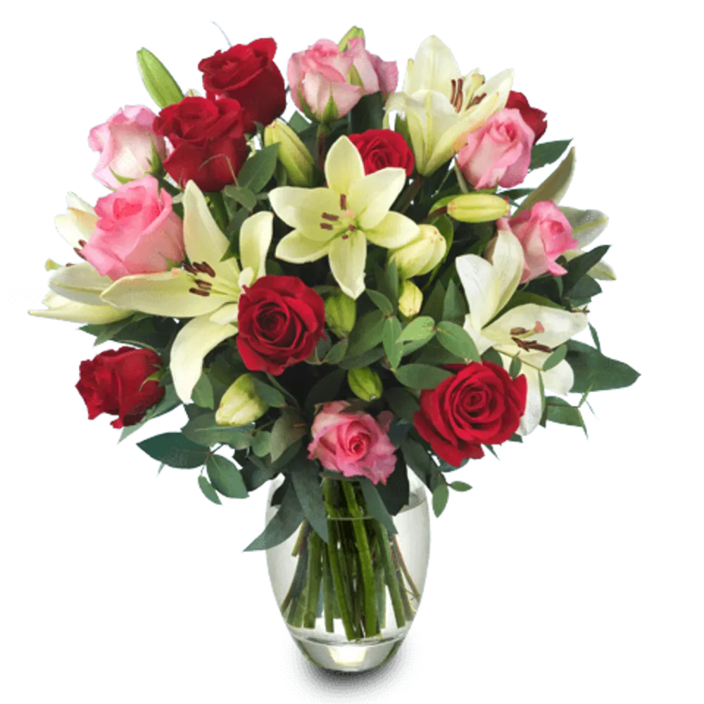 Love Cocktail: Roses and Lilies