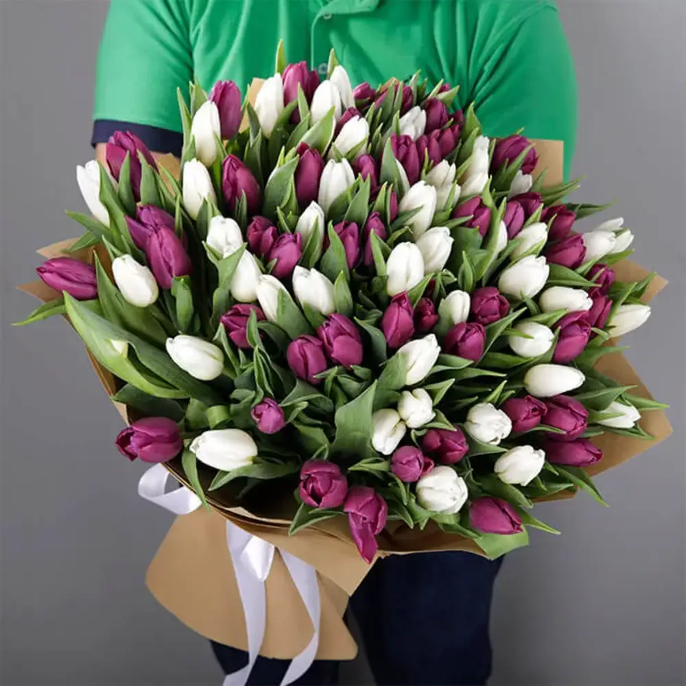 Mix tulip bouquet from Nigwa