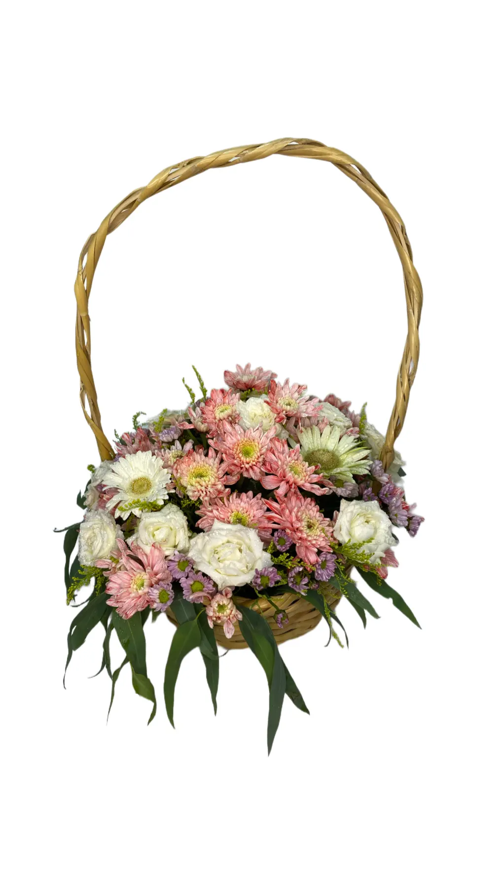 basket flowers8