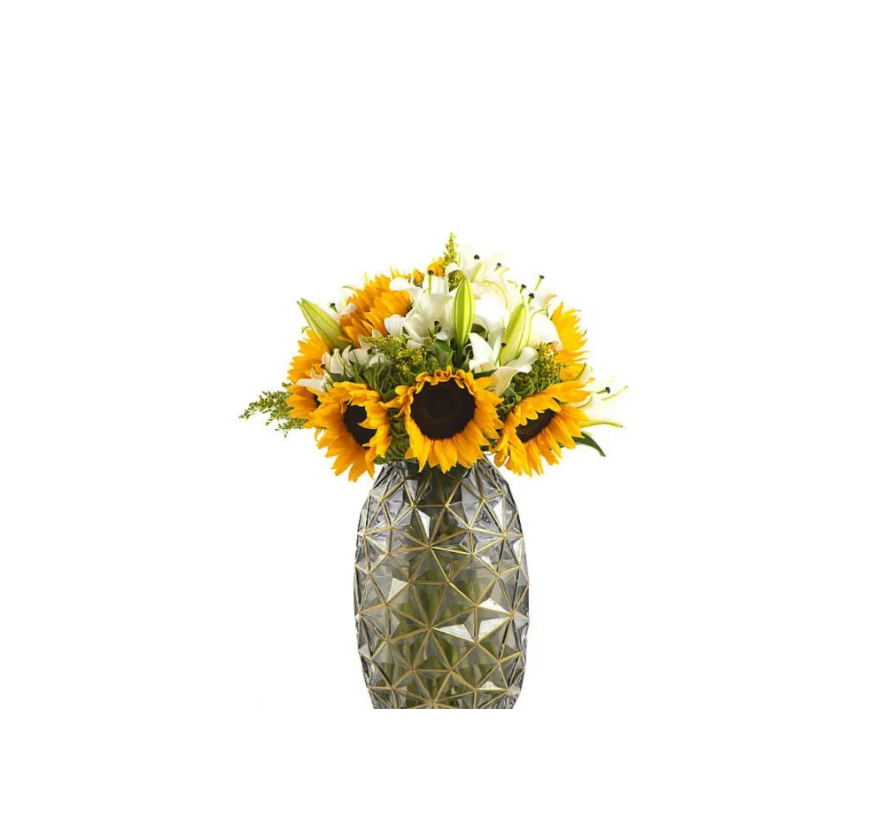 Lilly Solidago Sunflower Vase.