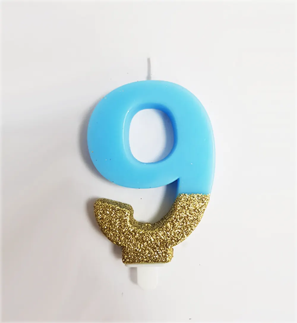 Birthday candle number 9.