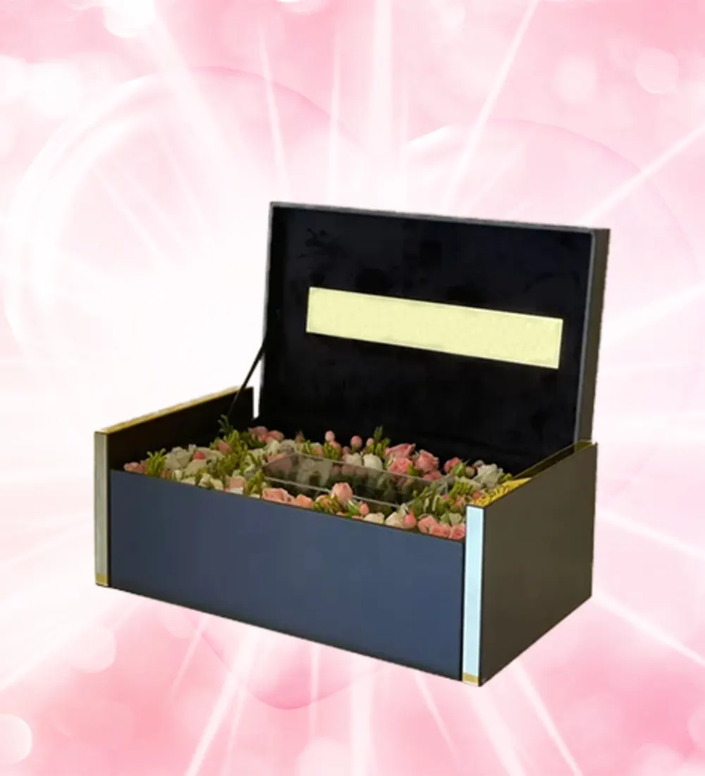 Mehr box with natural roses