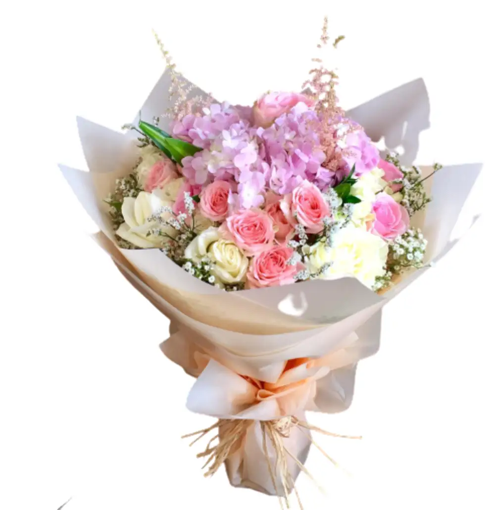 Simply Pink and White Mix Bouquet