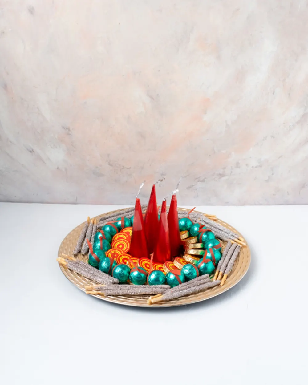 Edible Fire Crackers Hamper Collection by NJD