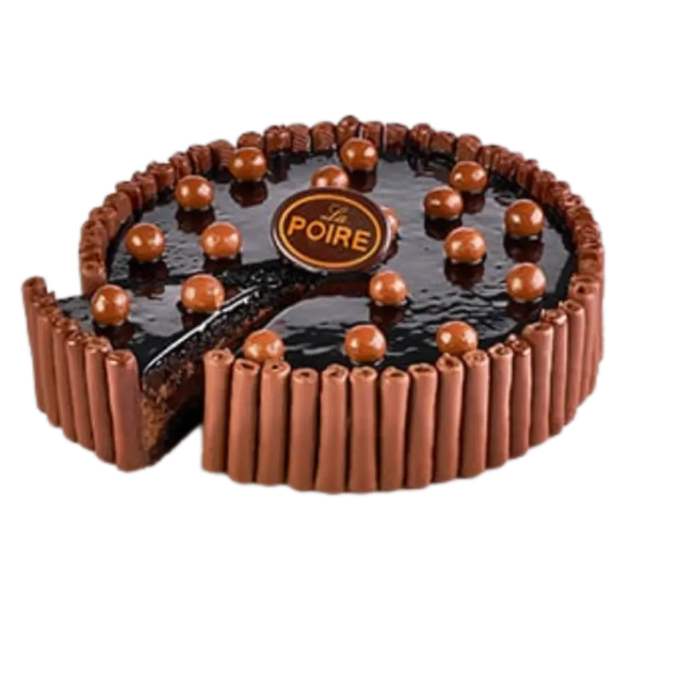 fudge chocolate cake with nutella