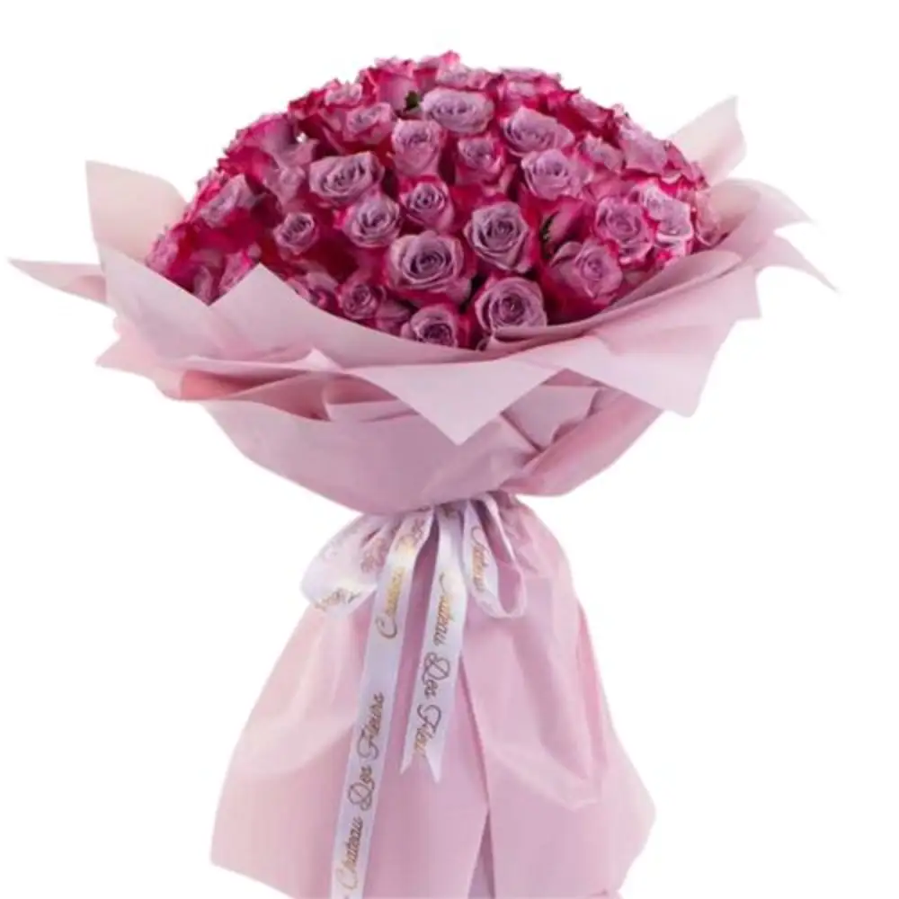 Hand Bouquet Purple Rose