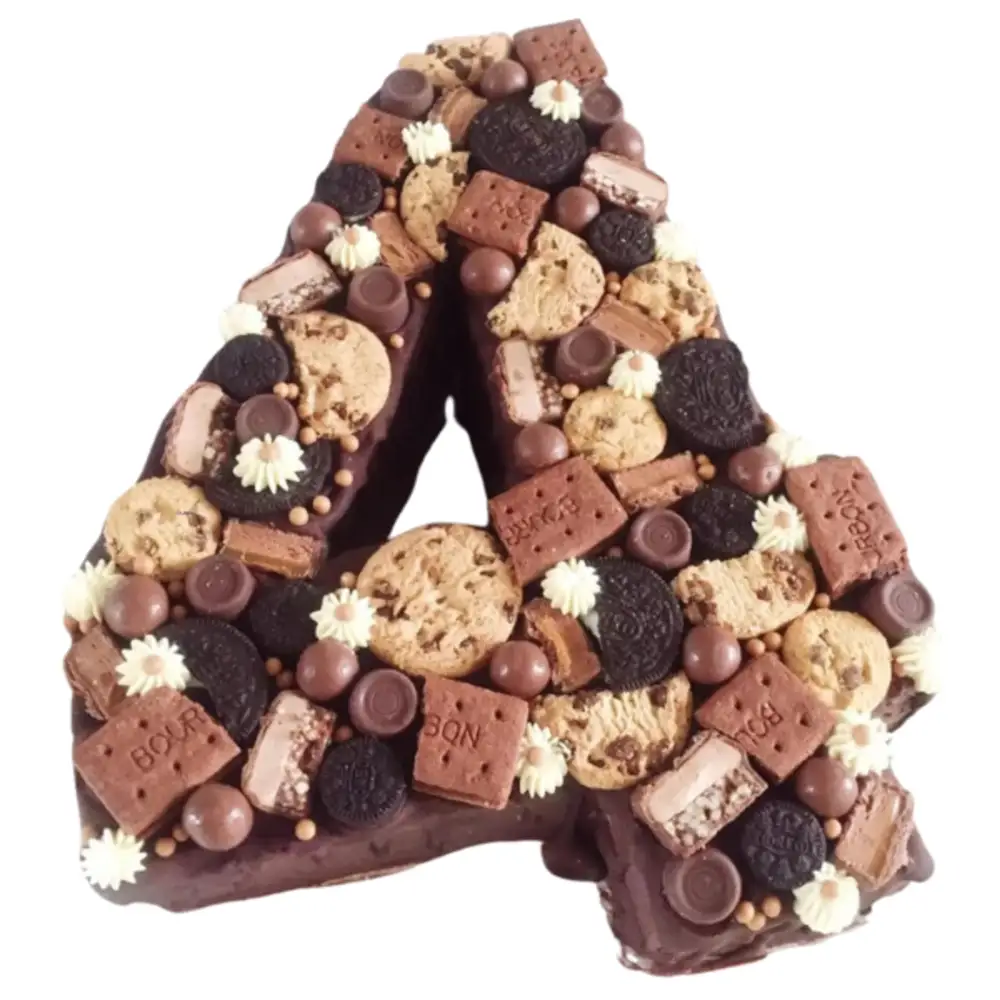 Number 4 Shaped Cake