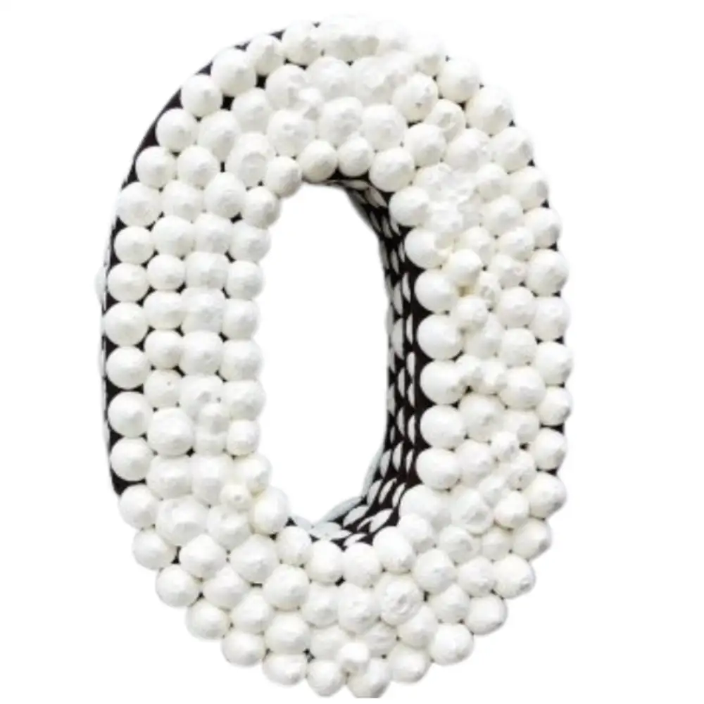 Number 0 Shaped Cake