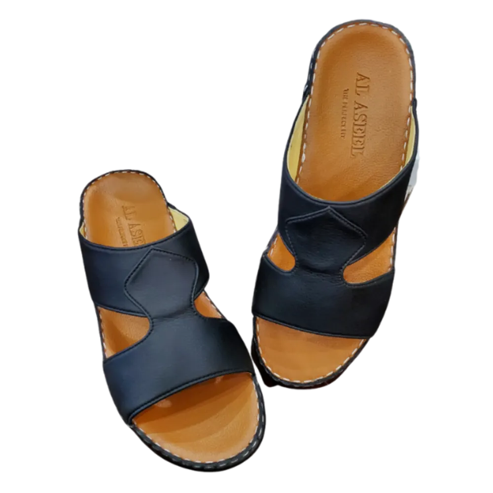 Al Aseel Sandal for Men (Black 1)