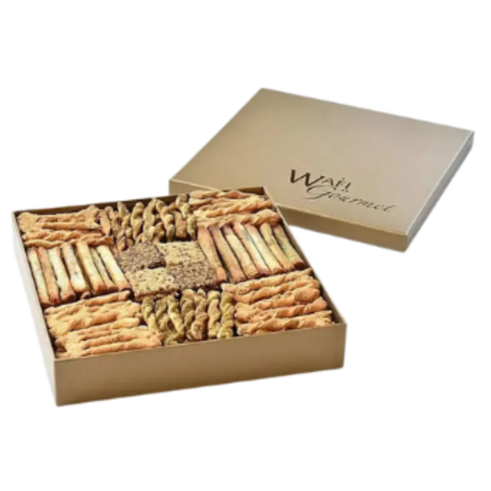 Luxury Box Salty Biscuits Assorted By Wafi
