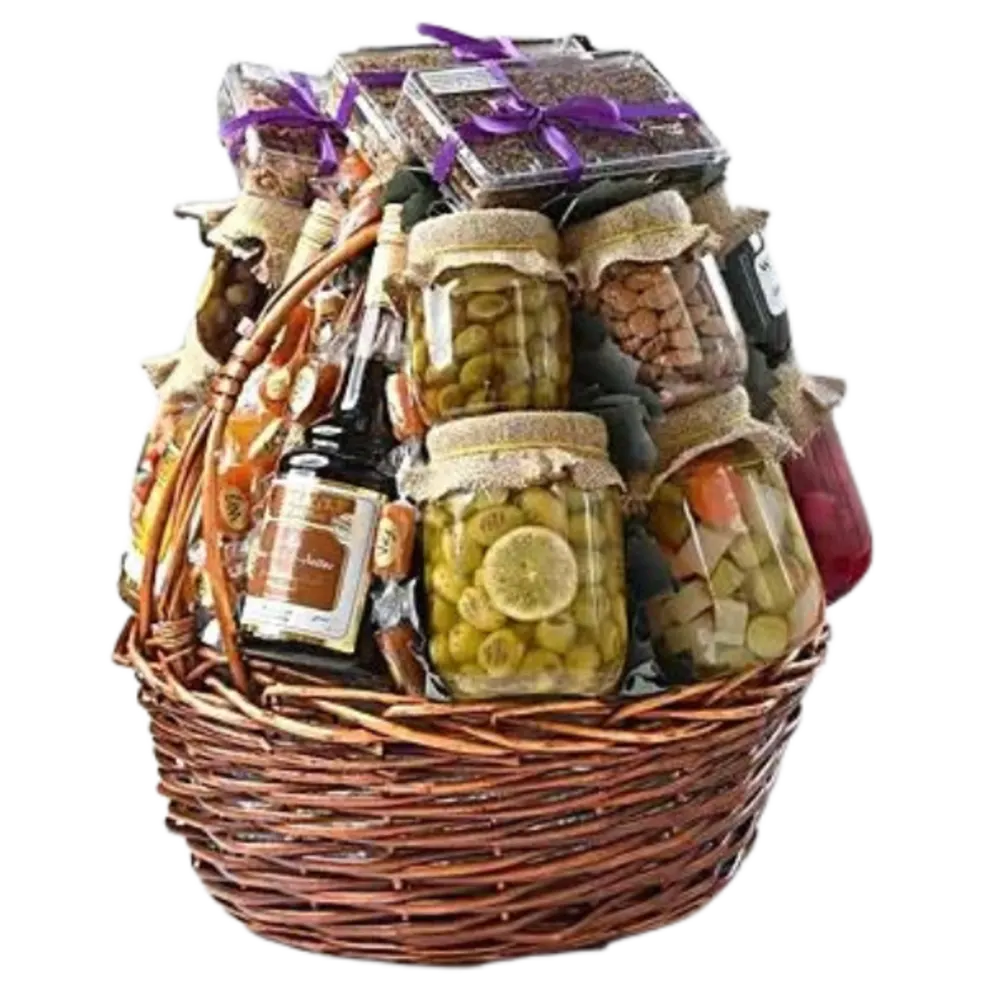 Grand Assorted Sweets and Savoury Snack Basket By Wafi