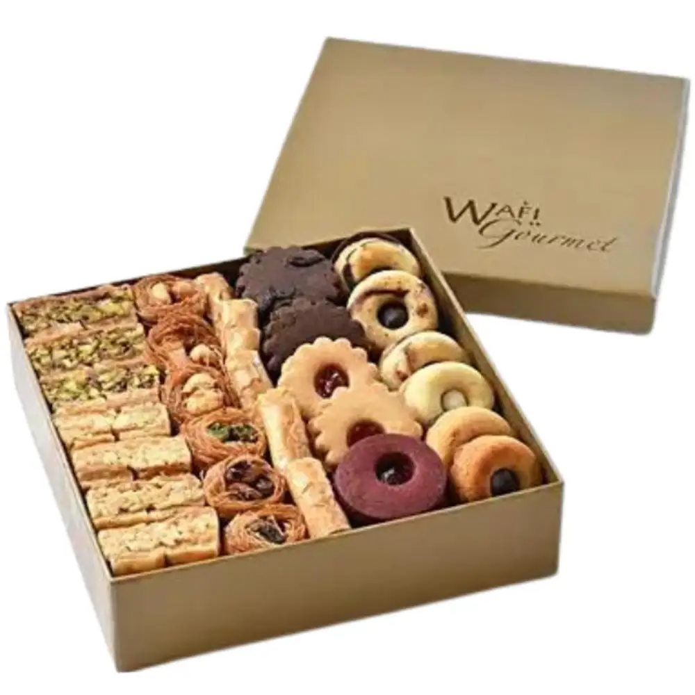 Petit Four and Asoorted Baklava Box Small By Wafi