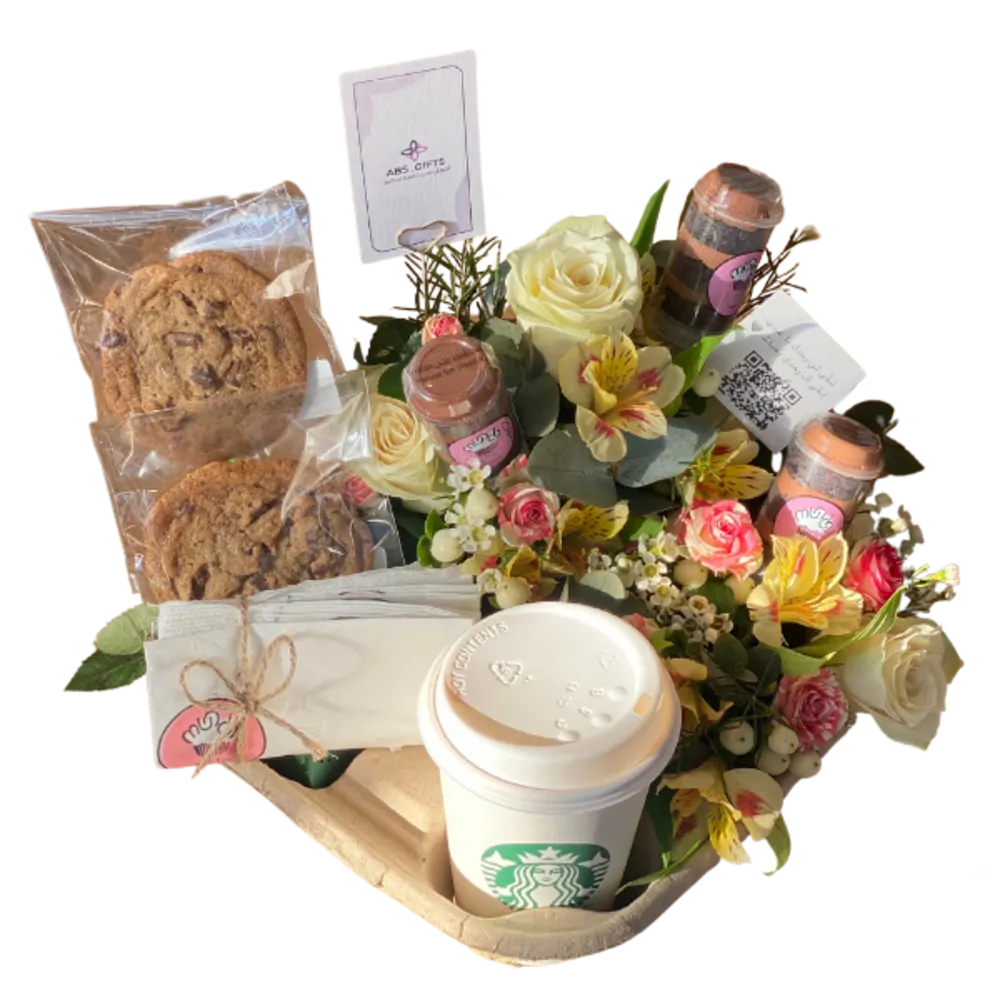 Rose with cold coffee2