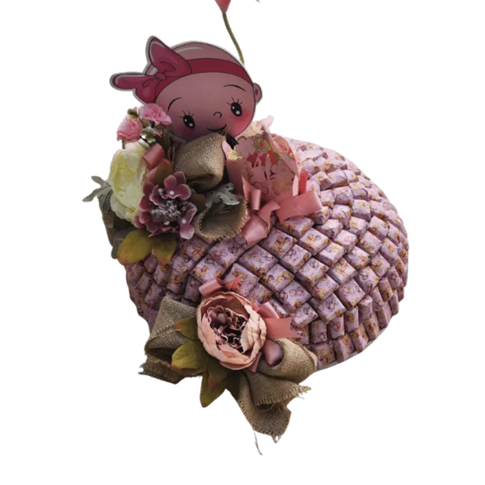 Belgian chocolate for newborn girl 3