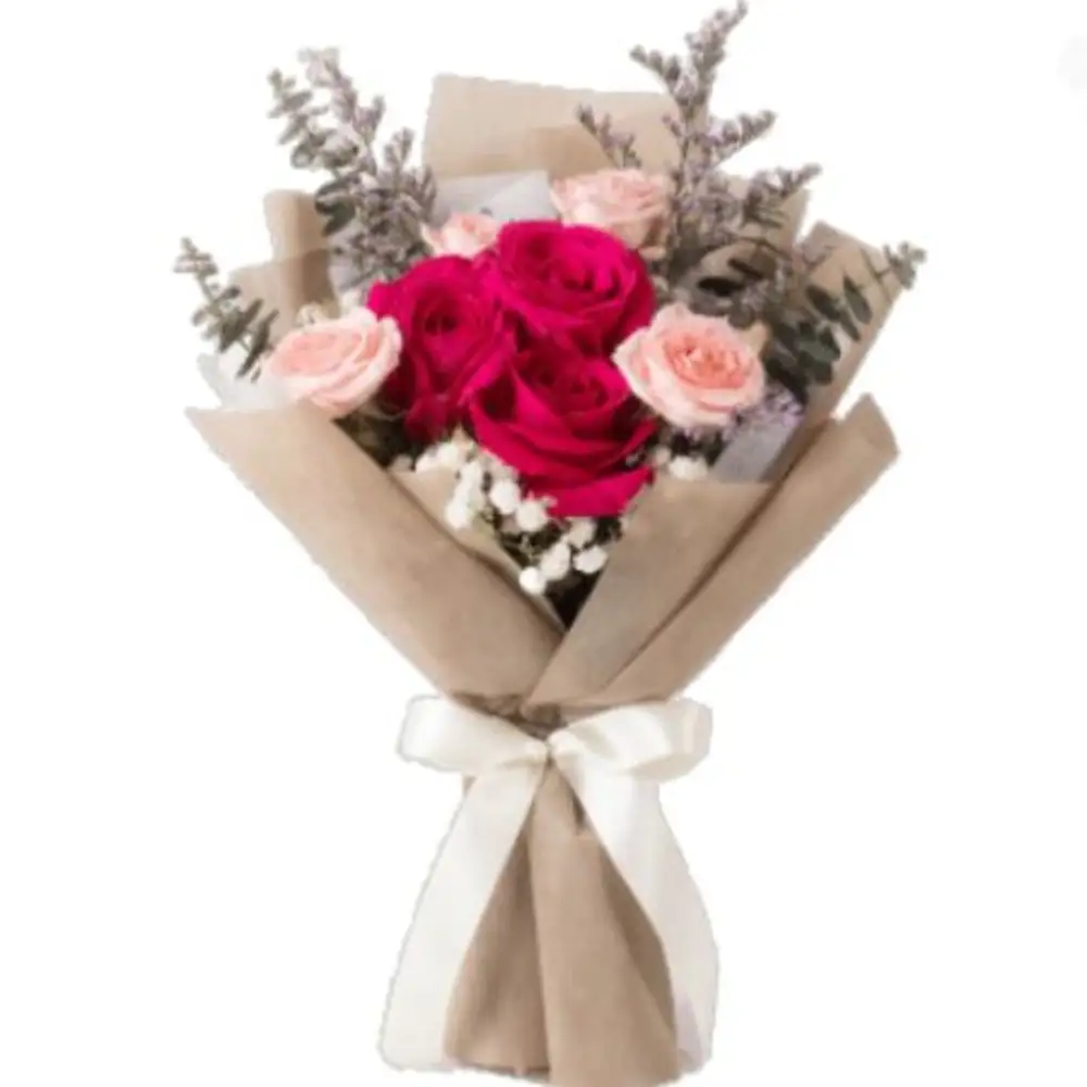 New Day Bouquet/flower and red roses