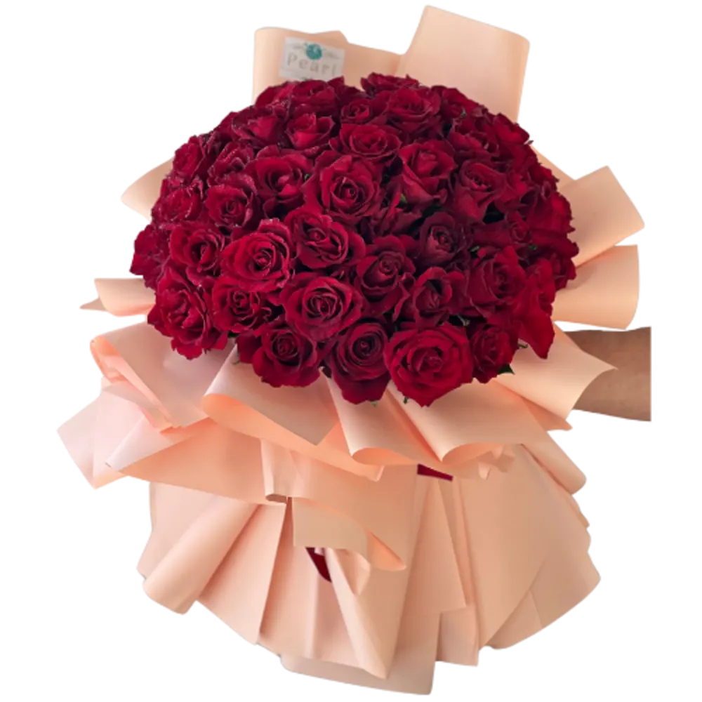 Valentine Red Roses Bouquet