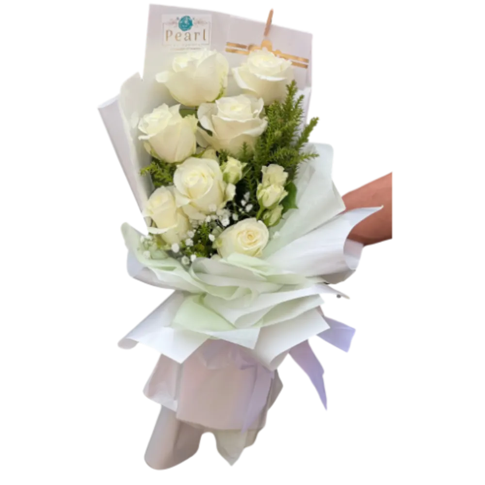 White Beautiful Roses