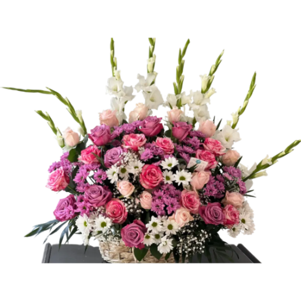 Mixed Flowers Basket