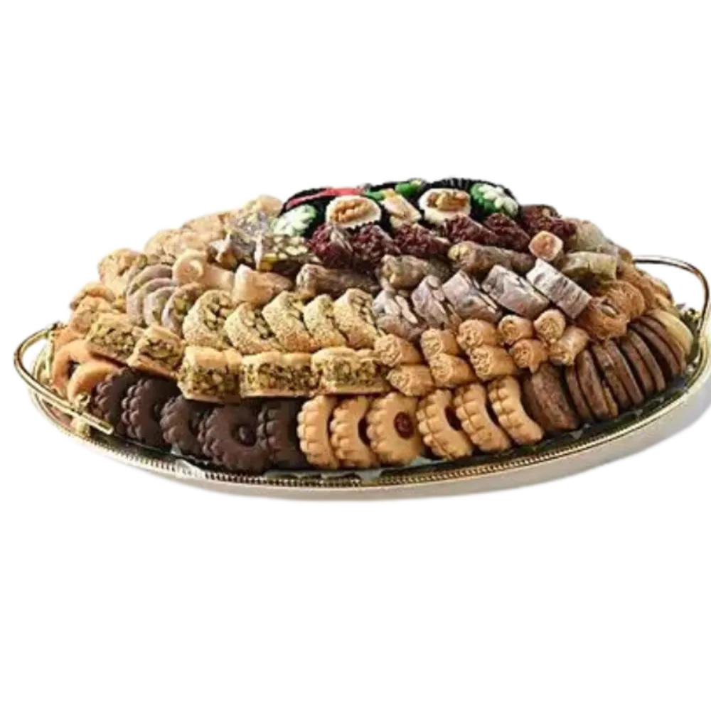 Premium tray with Mixed Baklava and Cookies by Wafi