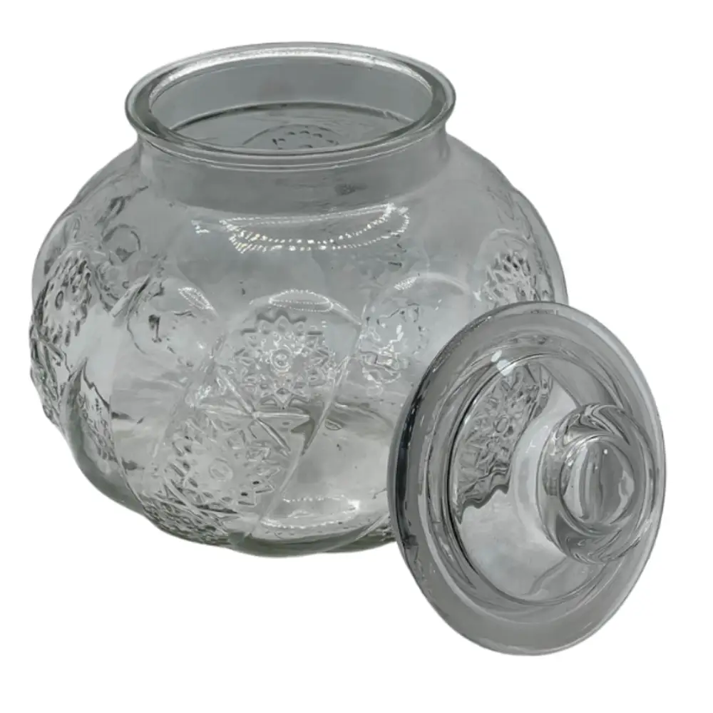 Glass jar