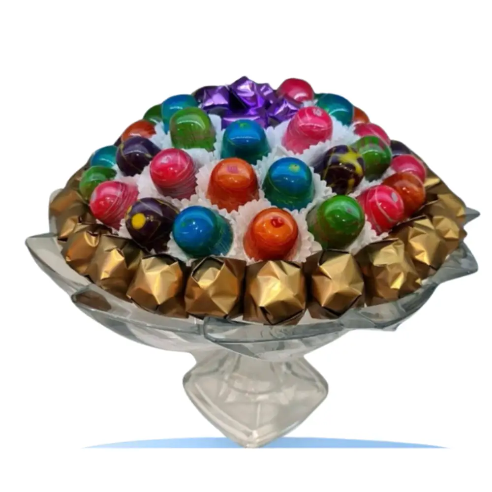 Large chocolate vase