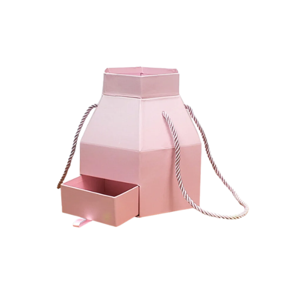 Pink Artistic box - With a Drawer