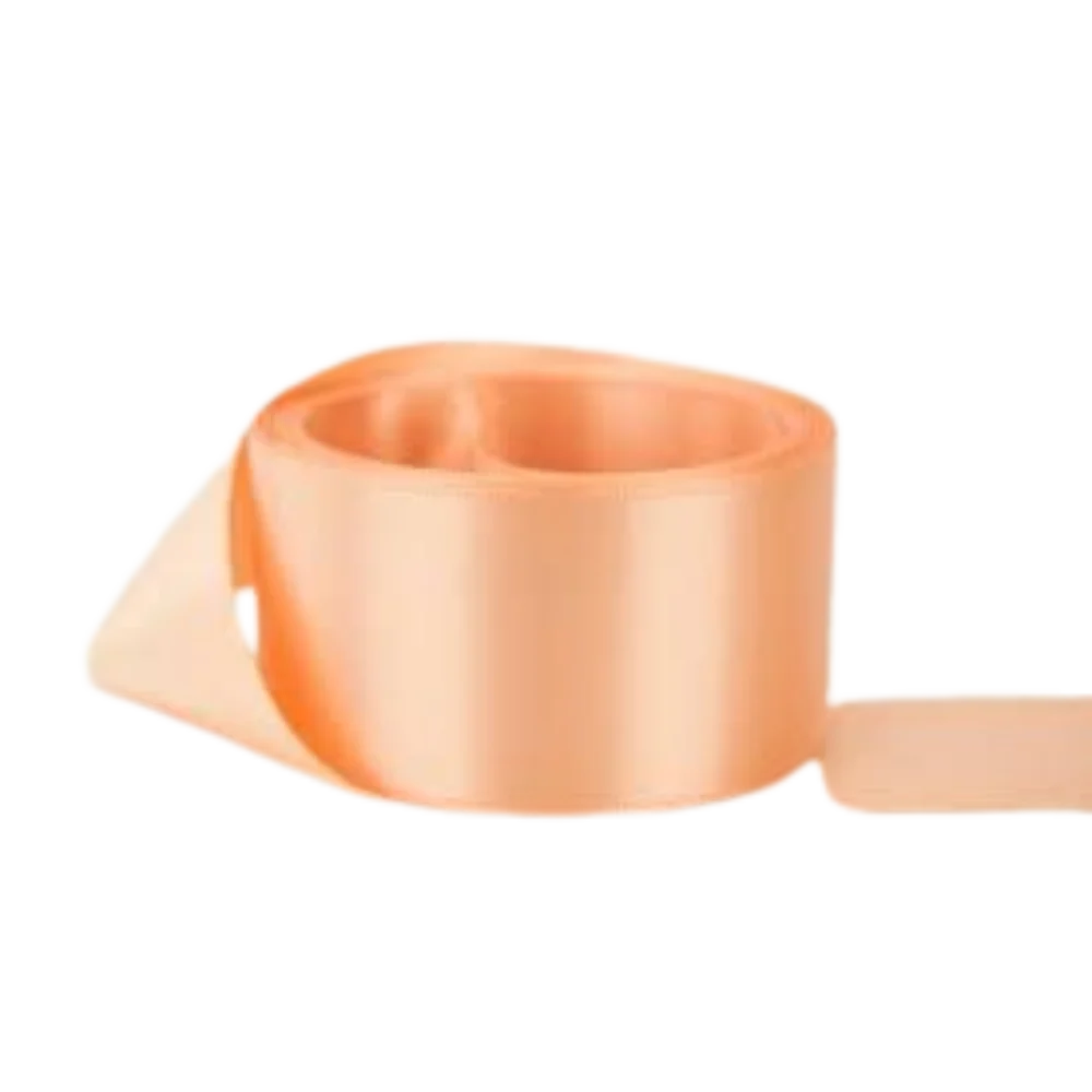 Light orange gift ribbon