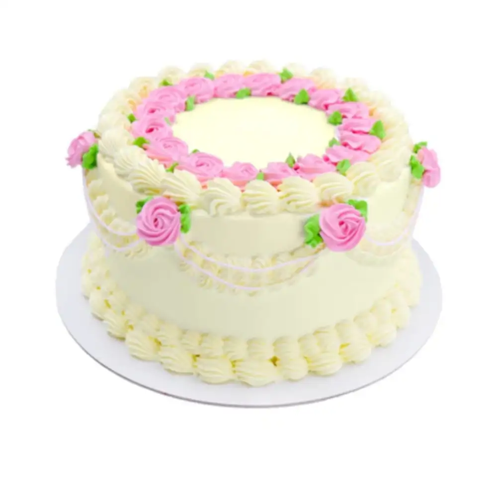rose vintage cake