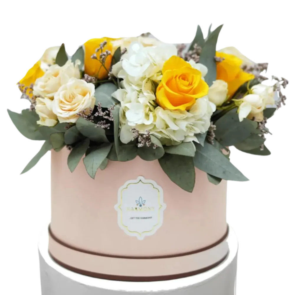 Yellow & White Roses