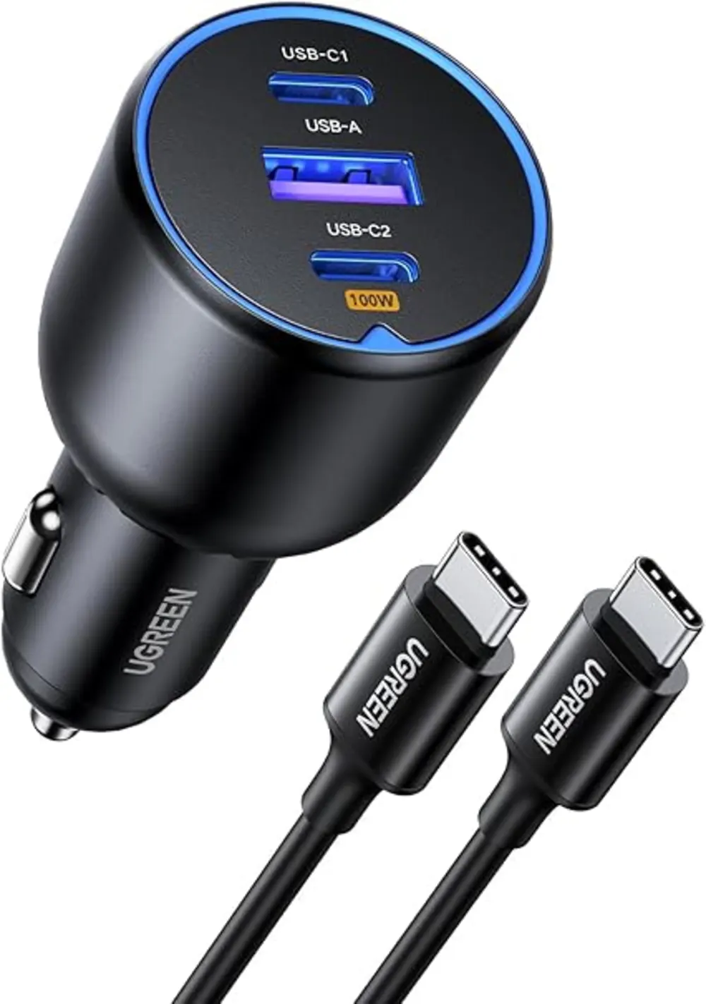 130W ultra-fast car charger
