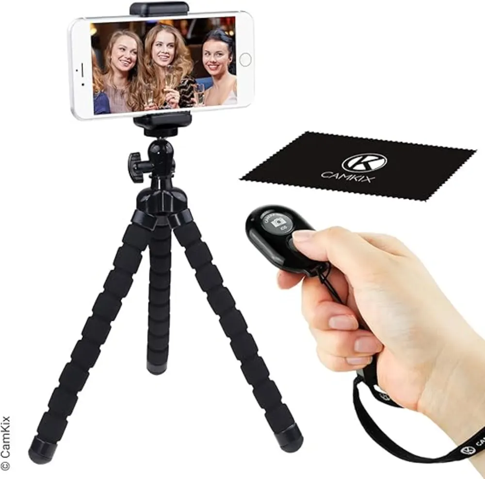 Mobile phone tripod holder4