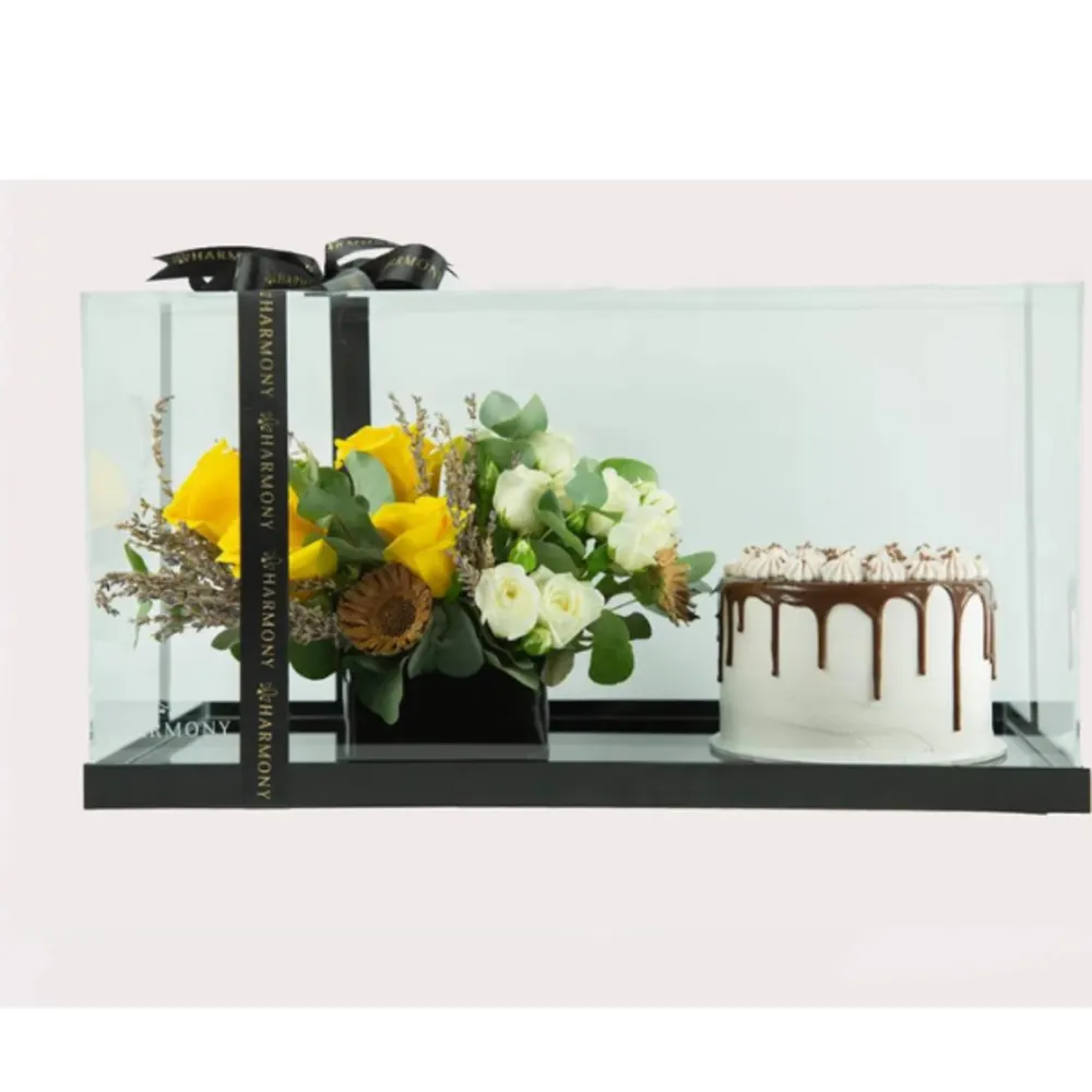 Sunset White Chocolate Cake Bundle