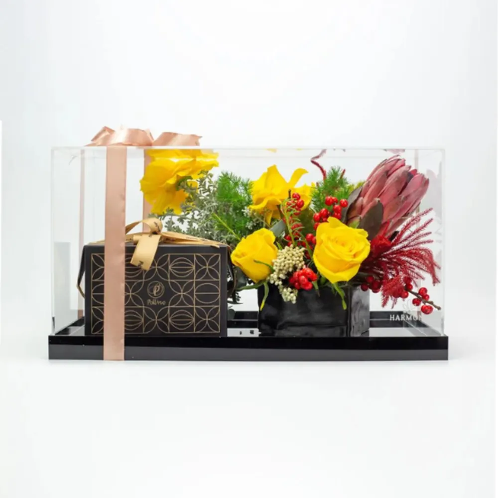 Beautiful Flowers & Delicious Chocolates