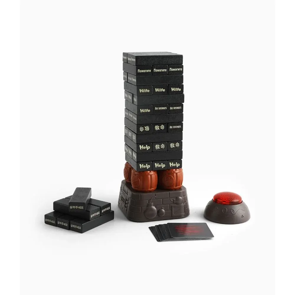 Topbright Kids Jenga Family Game for 3+ Years - Black