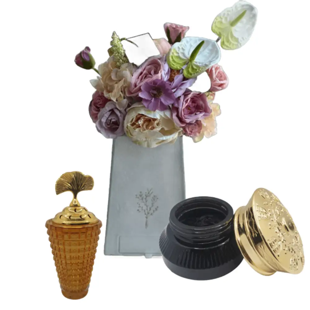Corporate Gifts mubkhara with bokhoor and flowers 1