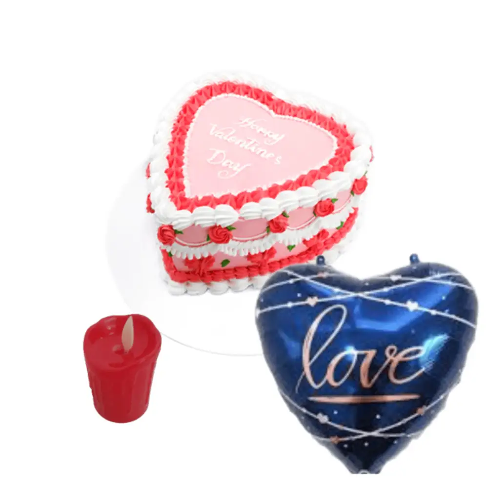 Anniversary Gifts cakes with candle and ballon 37