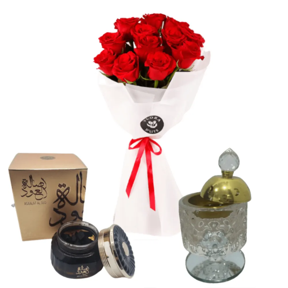 Corporate Gifts flowers with mubkhara 7