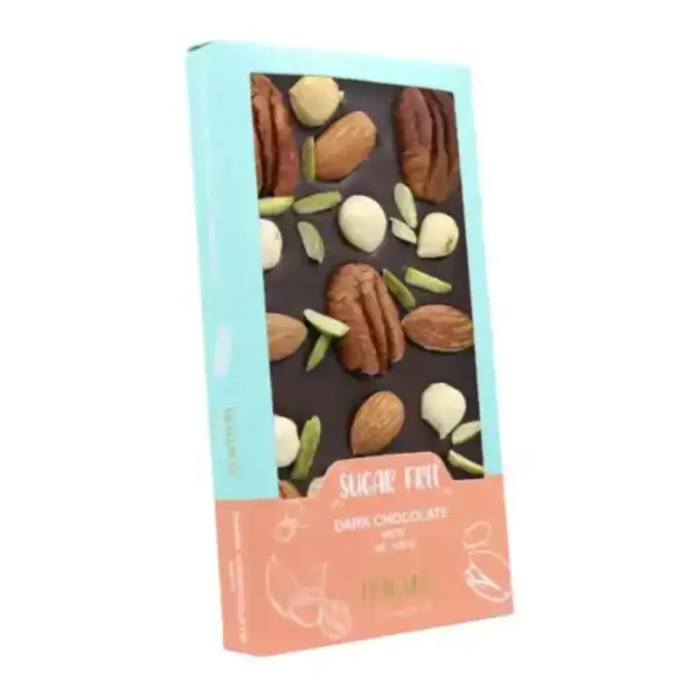 Sugar free Dark chocolate Nuts