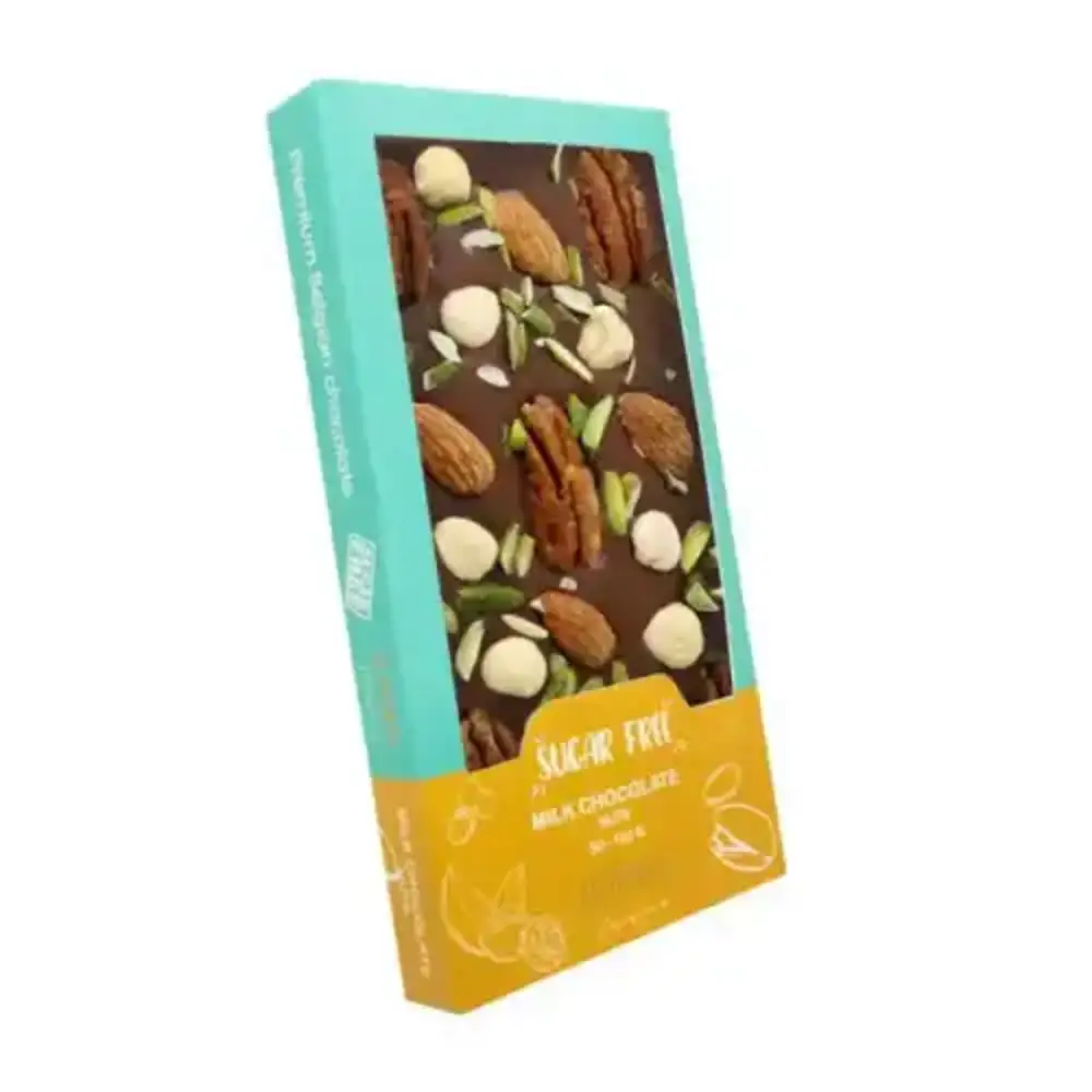 Sugar Free milk chocolate nuts