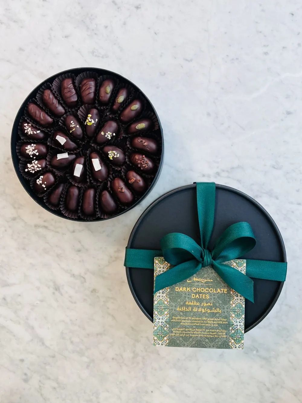 Dark Chocolate Dates Classic Box of 70