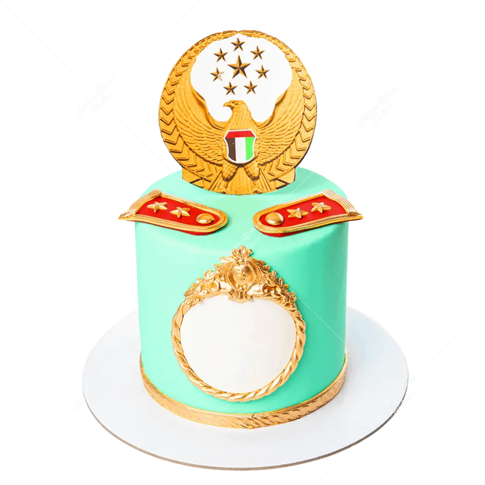 Military Medal Cake