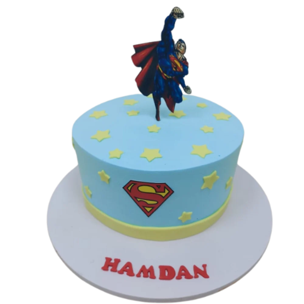 Superman cake