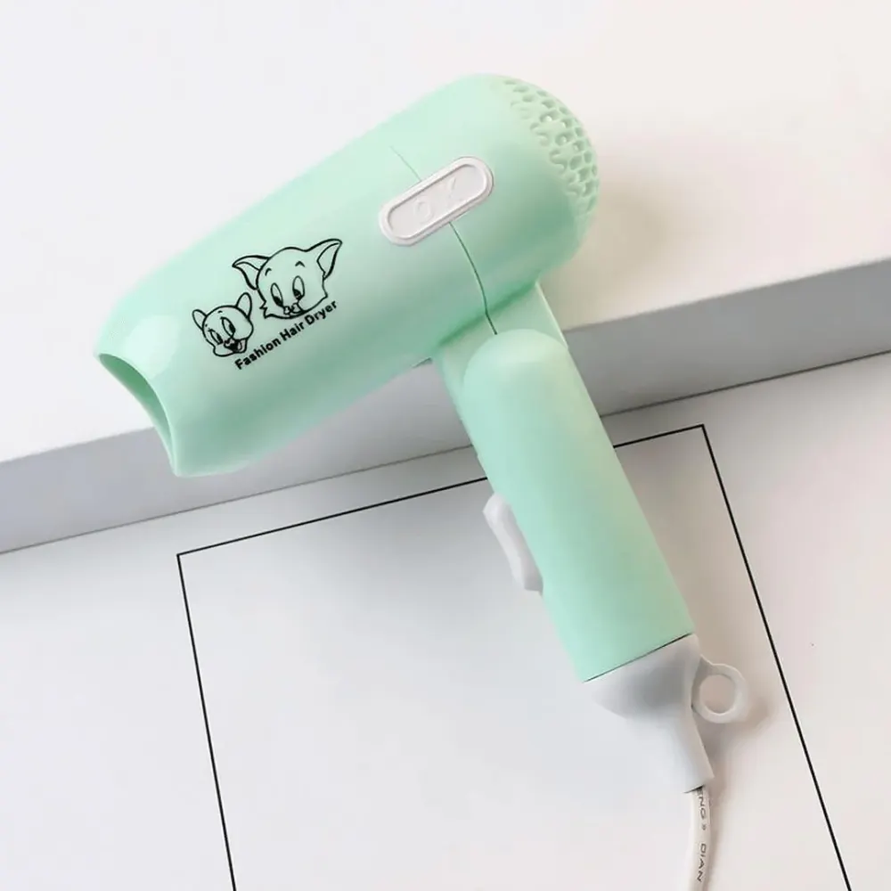 Mini foldable hair dryer