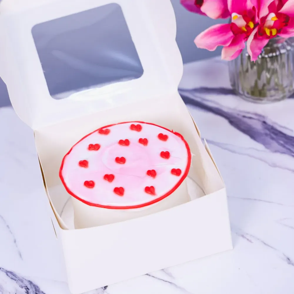 Mini Cake with Writing 7