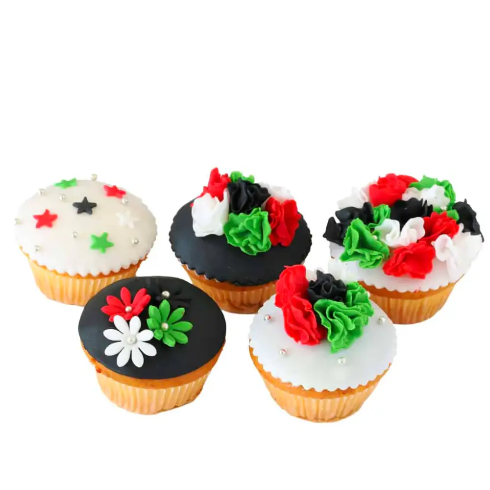 UAE Fondant Cupcakes