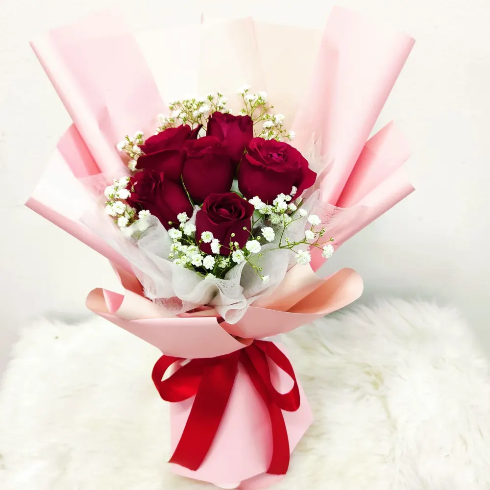 HR1003 Red Roses Bouquet
