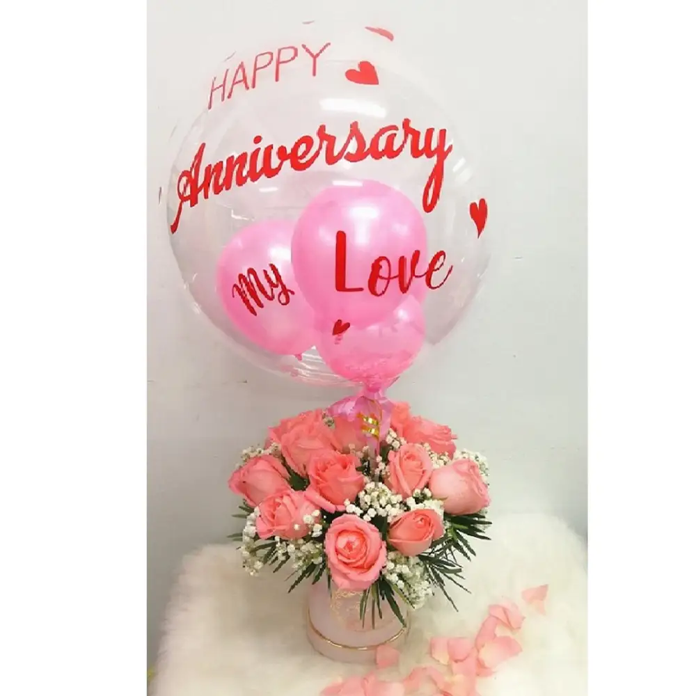 BAB003 Hot Air Balloon Flower Box