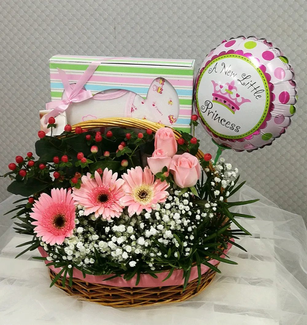 NB1001 New Born Hamper Arrangement