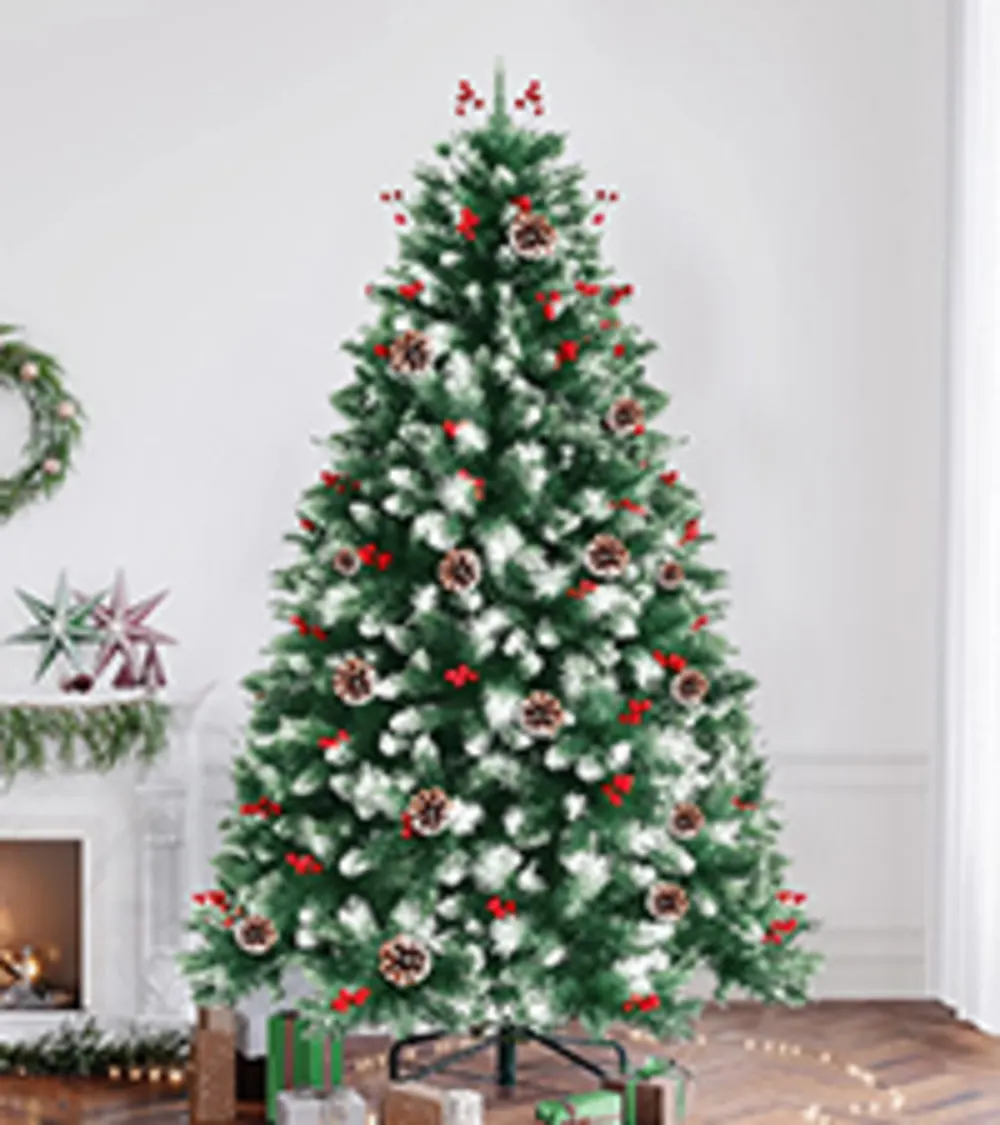 Tree, 2.1M Christmas Tree with 1200 Branch Tips